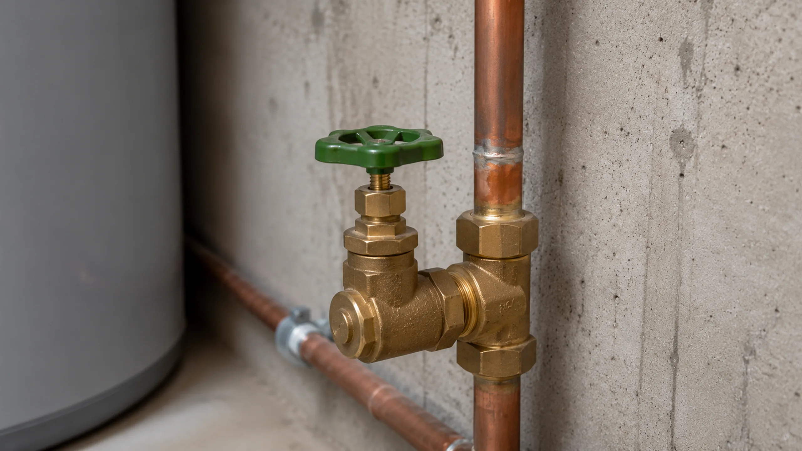 Main water shutoff valve inspected during St. Paul well and water testing